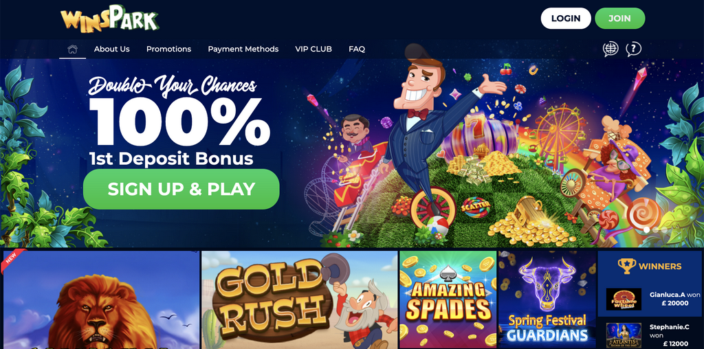 Winspark Casinò Online Winspark Casinò Online